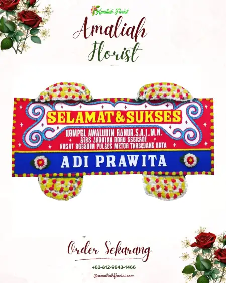 Papan Bunga Ucapan Selamat Alastuwo